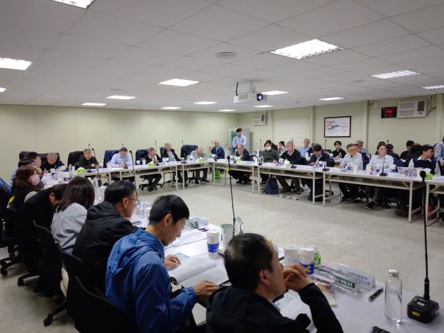 向行政院工程會簡報說明三鶯線延伸八德計畫