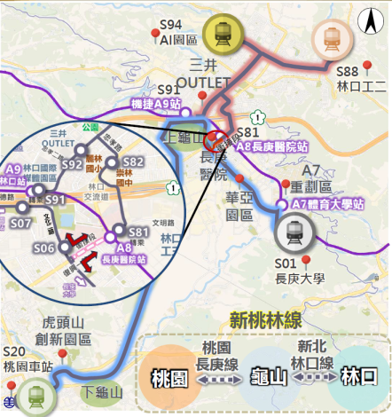新桃林線串聯新北及桃園
