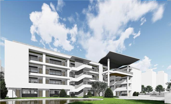 新富台國小建築示意圖