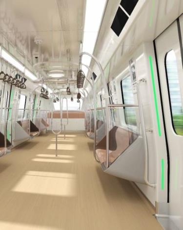 棕線車廂示意圖