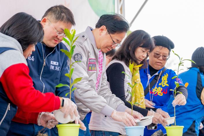 By planting each sapling, we contribute to environmental sustainability.