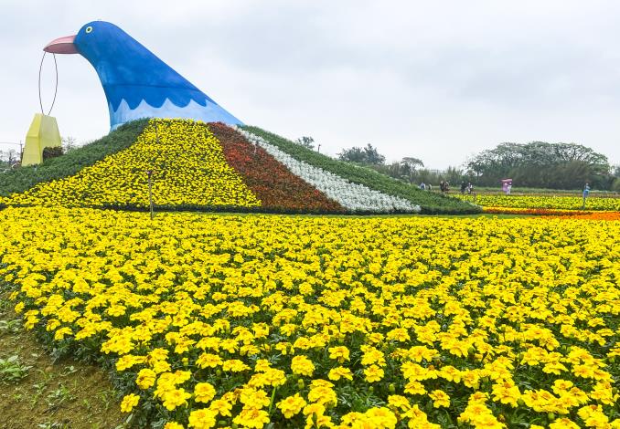 “2023 Taoyuan Colorful Calla Lily Season” thematic art installation “Green Bird”