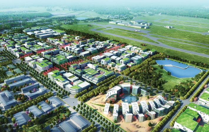Taoyuan Aerotropolis Planning Sketch - Cultural and Creative Technology Industrial Park and Economic and Trade Park
