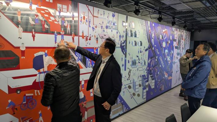 圖2_透過創新牆面了解產業鏈的運作