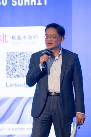 耿彥偉副局長代表市府上台致詞