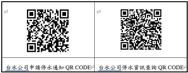 台水公司QRCODE