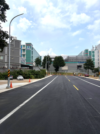 圖2-高青路新闢路段完工照片