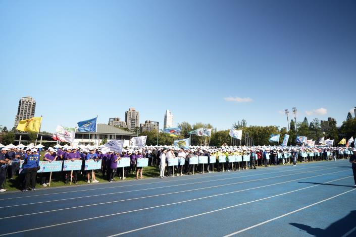 參賽隊伍大會師