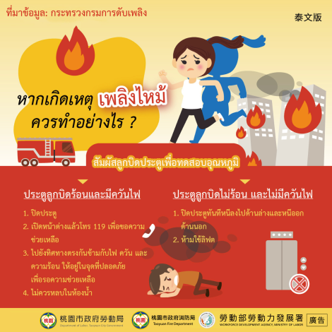 【火災逃生】泰國