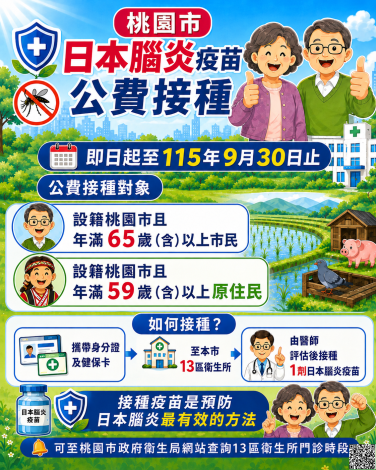 日本腦炎疫苗公費接種