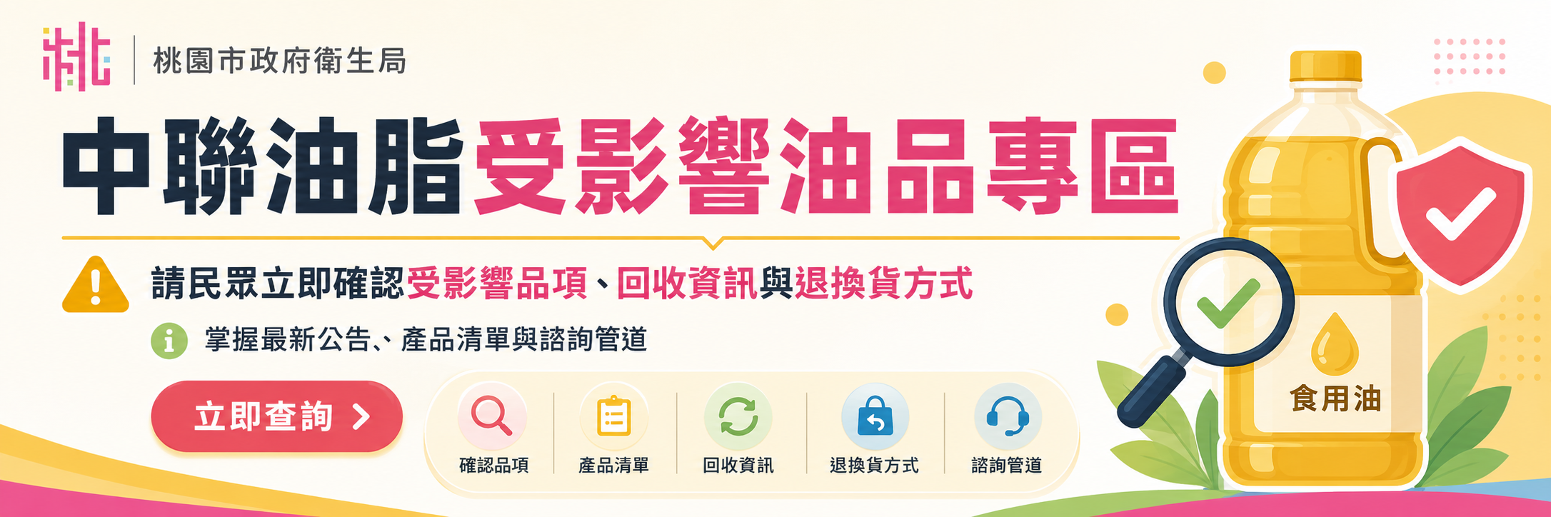 中聯「大豆沙拉油」檢驗異常事件