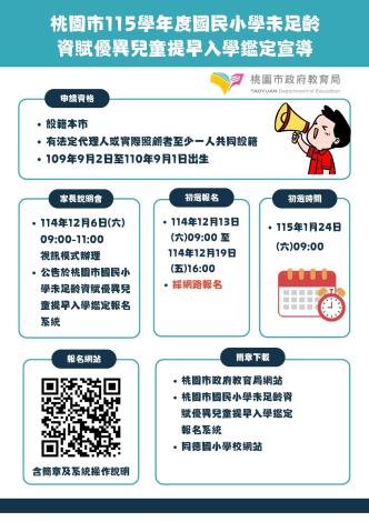 桃園市115學年度國民小學未足齡資賦優異兒童提早入學鑑定宣導 (2)_0