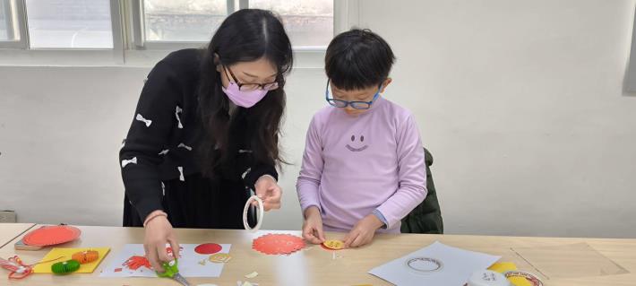 親子共做紅包袋