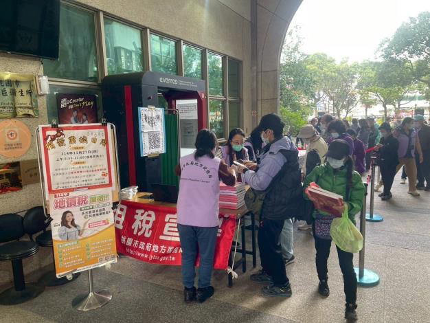 中壢分局兌換日曆盛況(第3張,共7張)