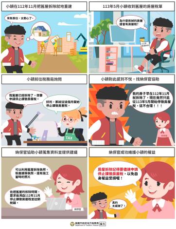 房屋稅-房屋拆除應儘速申請停止課徵房屋稅
