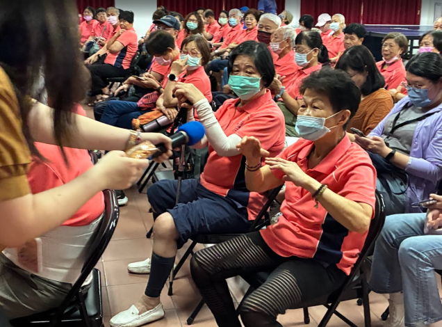 總局志工回答講師疑問