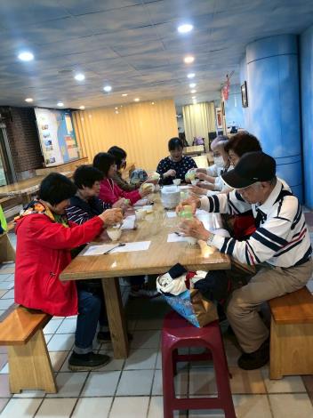 總局志工體驗杏仁餅DIIY製作