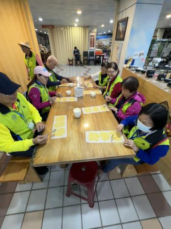 體驗杏仁餅DIY合照3