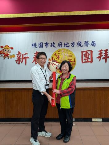 總局志工參加有獎徵答活動