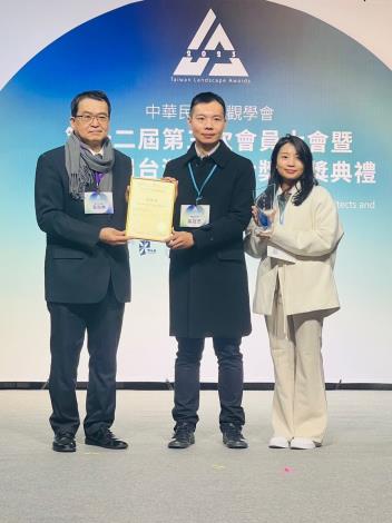 桃市工務局獲第11屆台灣景觀大獎