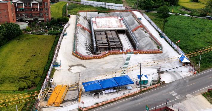 航空城工程處-「桃園航空城計畫區段徵收工程D2分標統包工程」-空拍圖