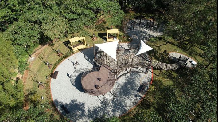 圖9.最佳施工品質類-金質獎-五酒桶山公園自然遊憩場新建工程