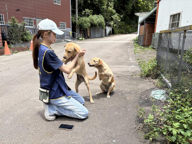 （圖一）五峰尖石上山駐紮計畫之家訪，展現台灣懷生相信動物協會對源頭控制的堅持