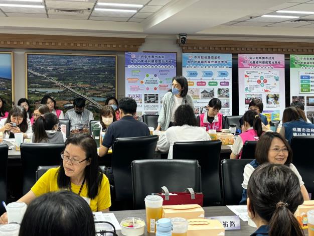 保護服務業務委員於綜合座談與市府意見交流