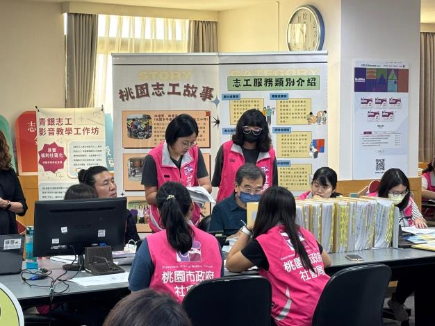 評鑑委員肯定桃園市政府各局處推動志願服務情形