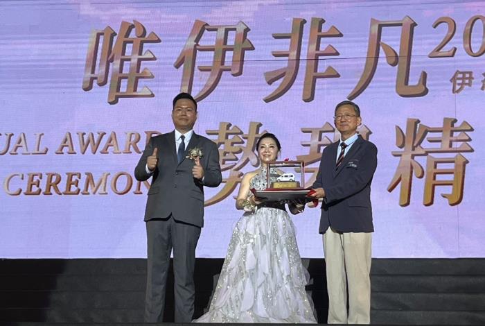 伊絲碧媞國際有限公司劉依淳創辦人及陳睿紳總經理落實對社會關懷