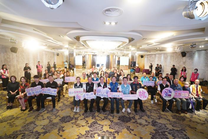 感謝所有捐贈單位共襄盛舉，用愛溫暖桃園