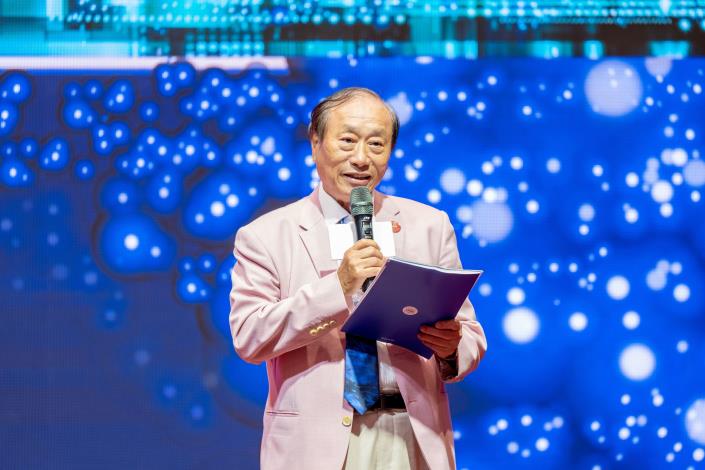 桃園企業聯合會理事長李三連致詞