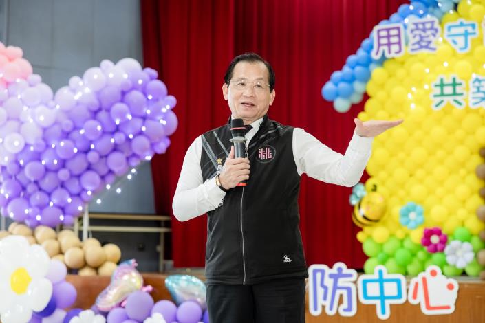 陳局長表示若社區防治工作做得好，可以幫助這些需要服務的對象避免發生受暴的事件