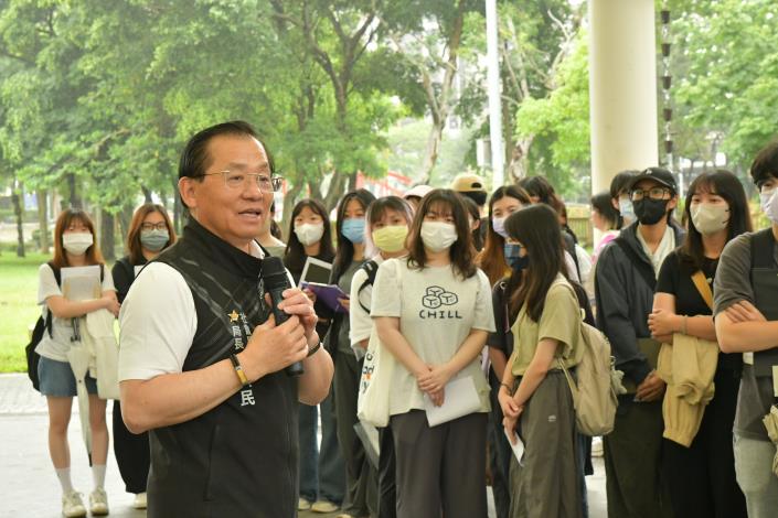 陳寶民局長與輔仁大學學生交流