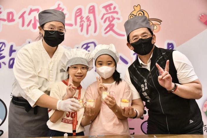 桃園市政府攜手饗賓集團點亮暑假　關懷弱勢兒少共享幸福食光