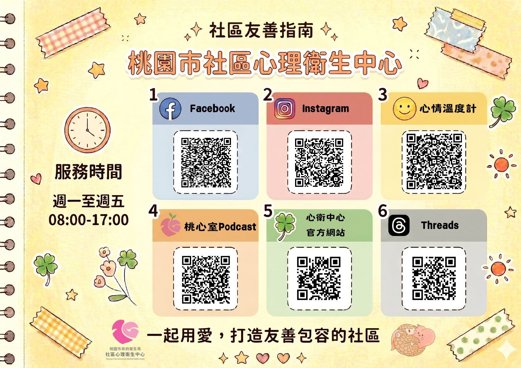 精神疾病去汙名化圖卡