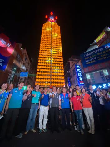 2020慶讚中元活動由市長鄭文燦親自主持祈福儀式。