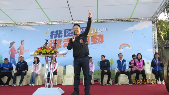 副市長蘇俊賓致詞。
