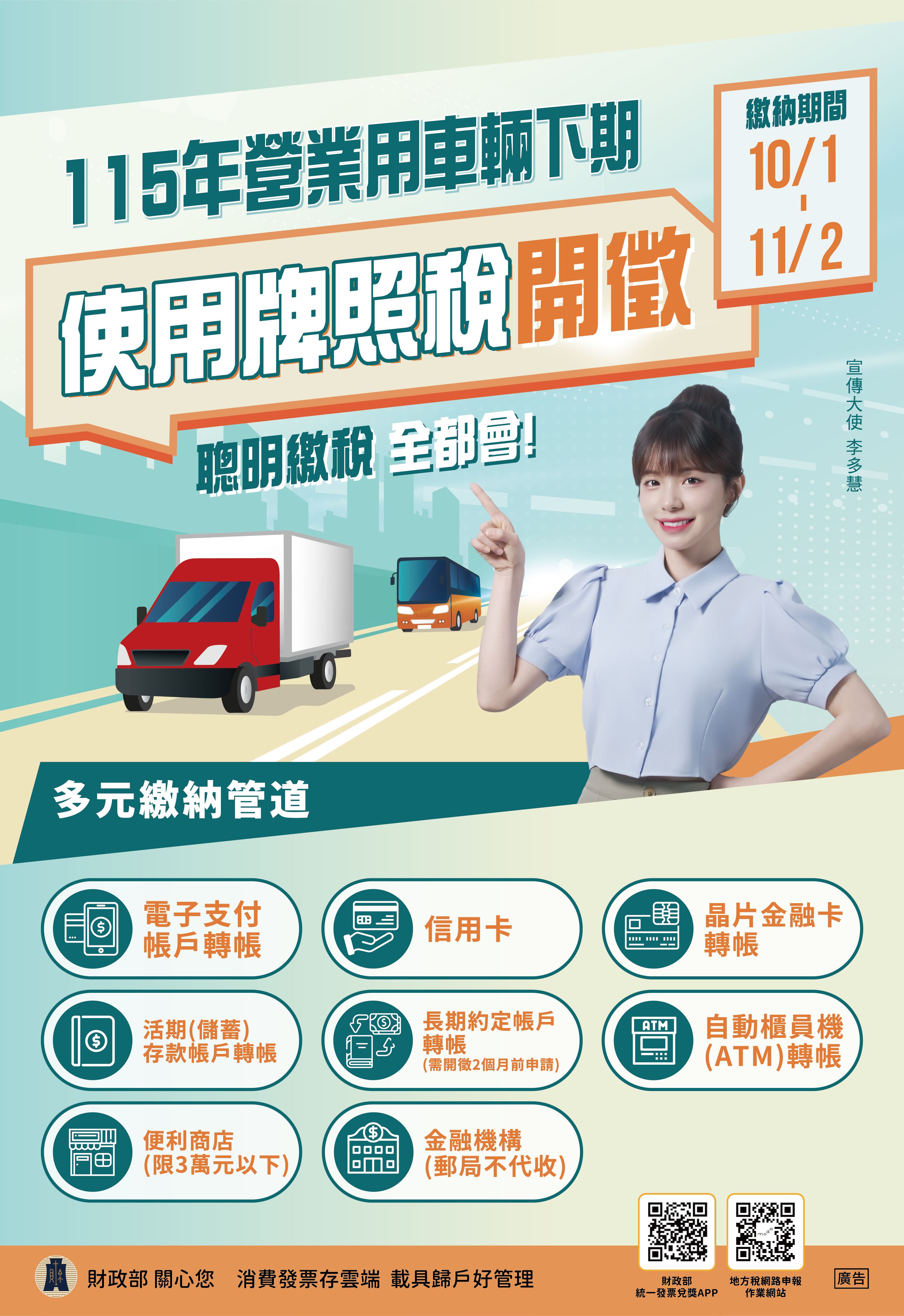 牌照稅開徵