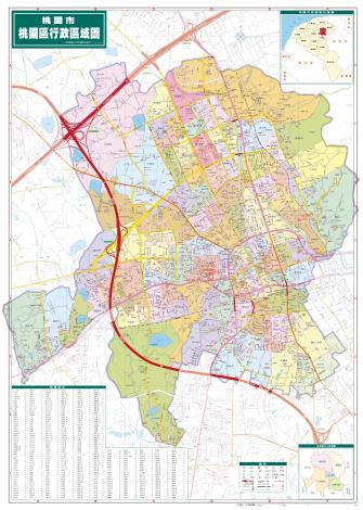 11503桃園區行政區域地圖
