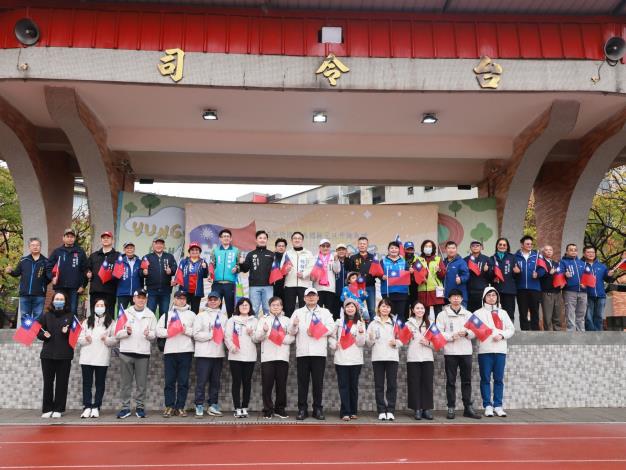 115年八德區元旦升旗典禮花絮02