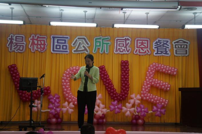 陳賴素美立委致詞嘉勉