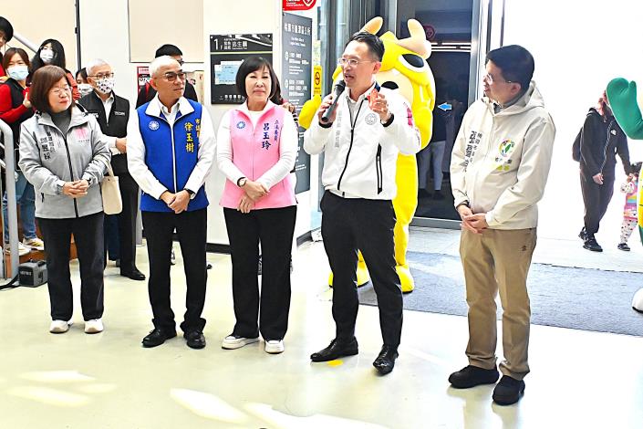 蘇副市長介紹福袋