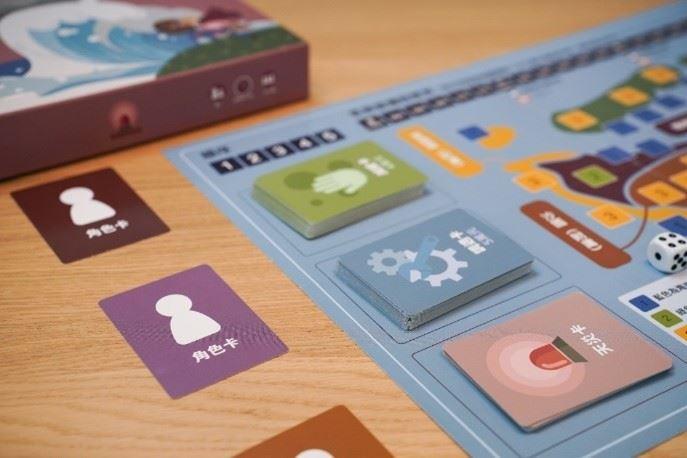 圖3、思想飛揚教育有限公司開發5款氣候與減碳主題的教育桌遊、教育實境。