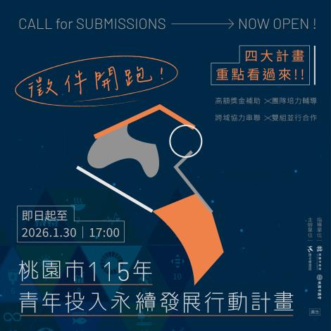 桃園市115年青年投入永續發展行動計畫