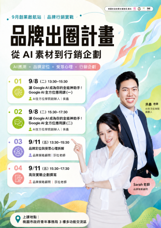 9月創業啟航站