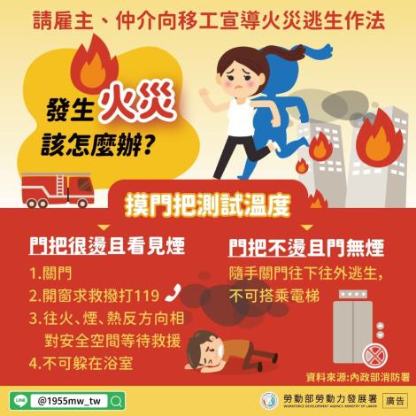 火災發生怎麼辦