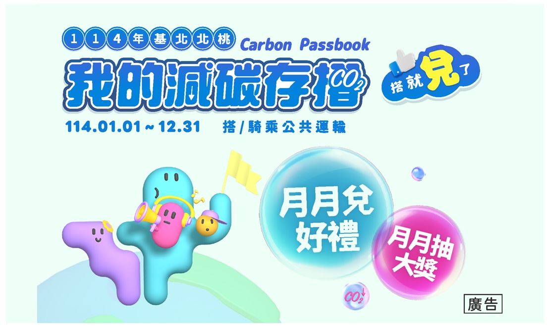 114年基北北桃「我的減碳存摺」