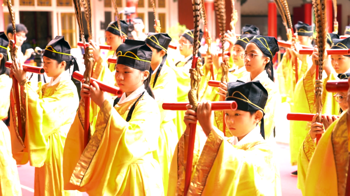 釋奠典禮-東門國小六佾舞